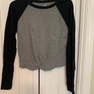 Hollister Long Sleeve with Front Loose Knot